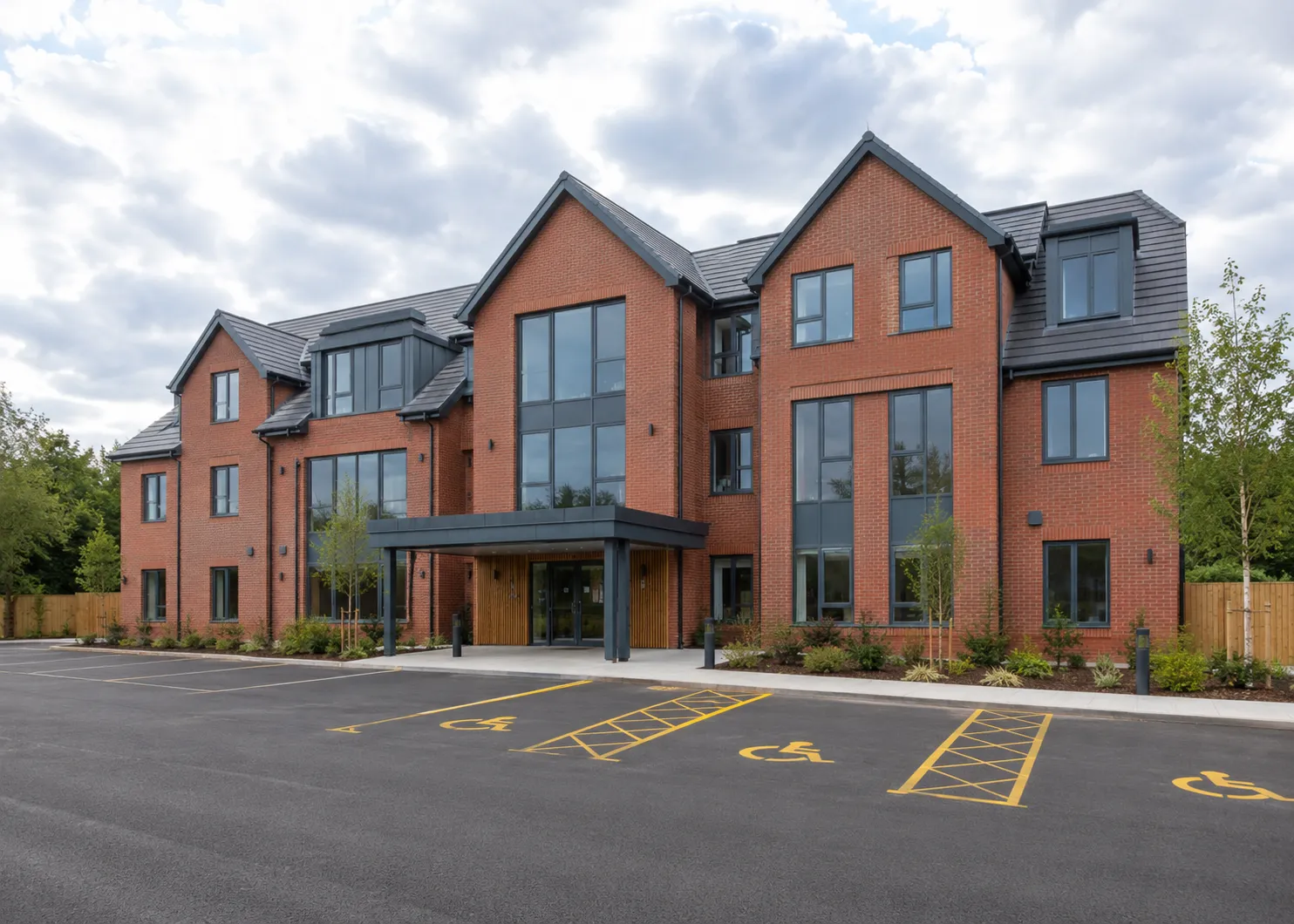 Purpose-built care home considered by a UK care home buyer